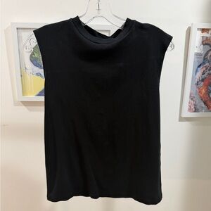 Theory Black Muscle Tee